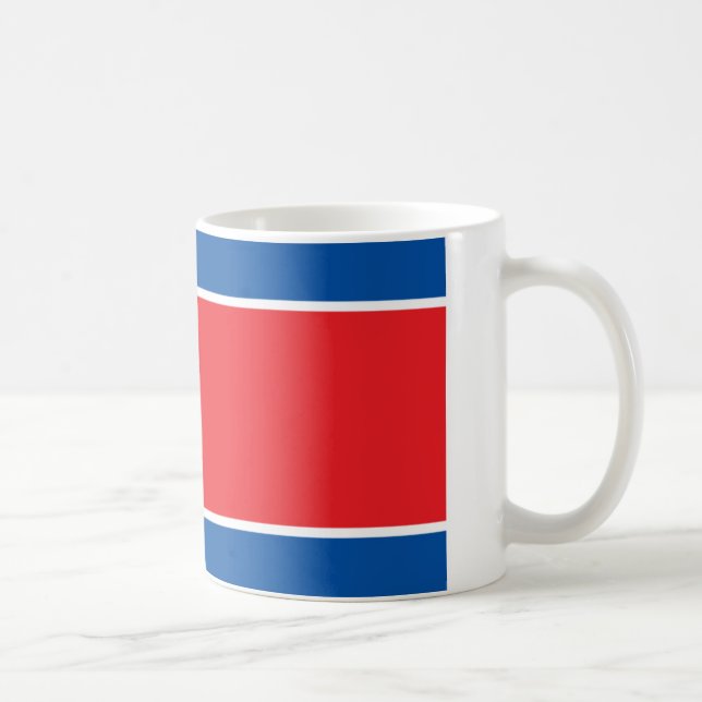 North Korea Flag Coffee Mug (Right)