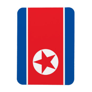North Korea Flag Magnet