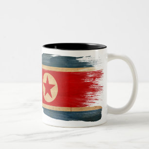 North Korea Flag Mug