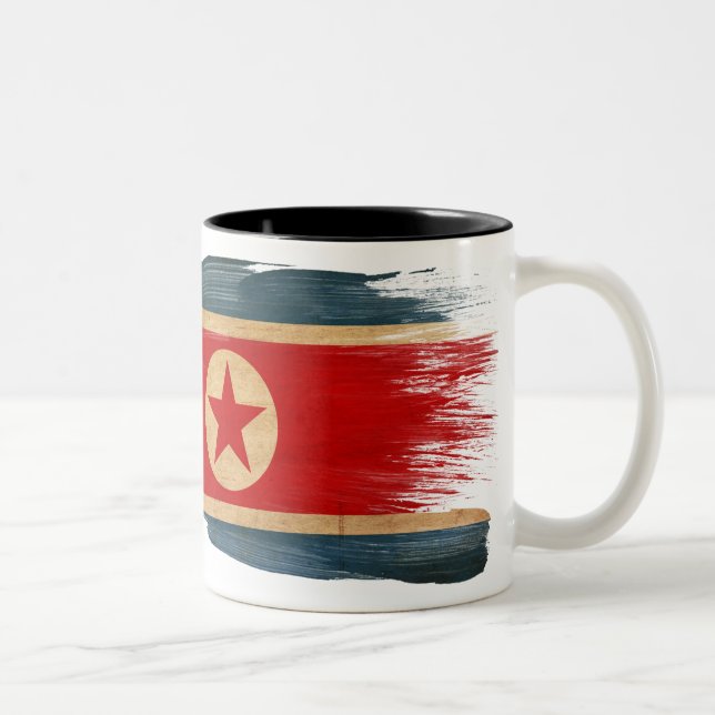 North Korea Flag Mug (Right)