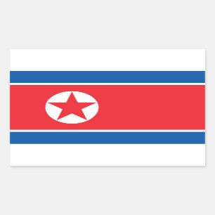 North Korea Flag Sticker