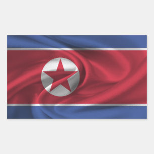 North Korea Flag Sticker