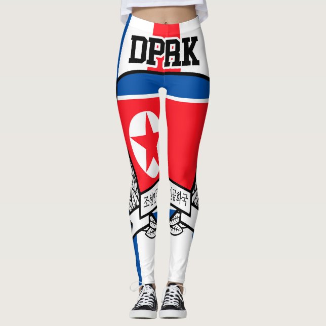 North Korea Leggings (Front)