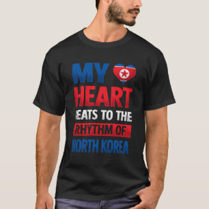 North Korea North Korean Roots Proud North Korean  T-Shirt