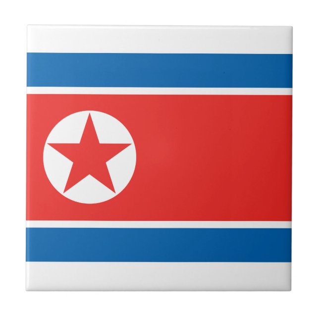North Korea Tile (Front)