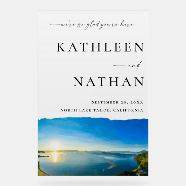 North Lake Tahoe Destination Bienvenue (Recto)