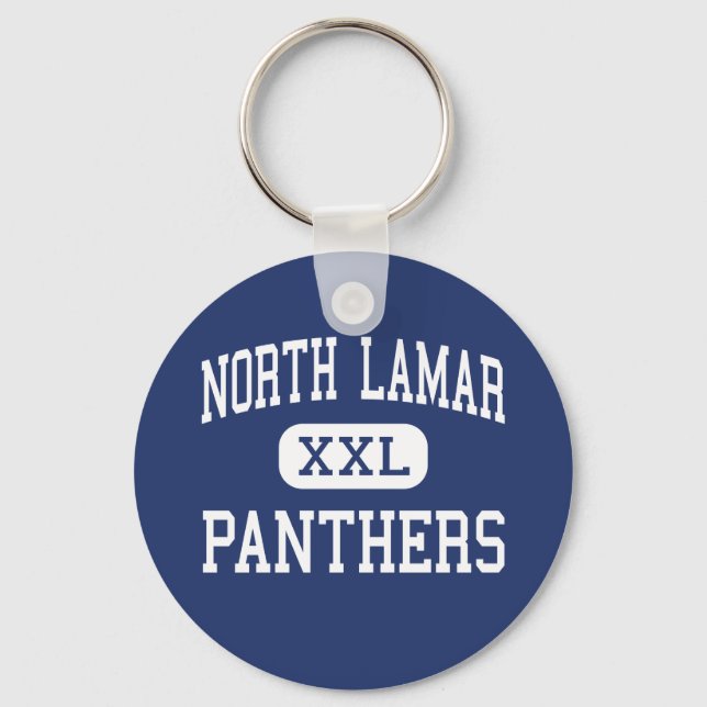 North Lamar - Panthers - High School - Paris Texas Keychain (Front)