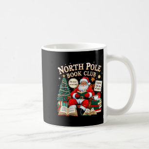 North Le Book Club Cozy Christmas Reading Gift  Coffee Mug