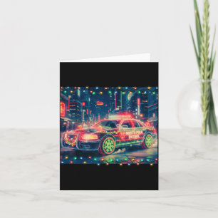North Le Patrol Christmas Car Tee Card