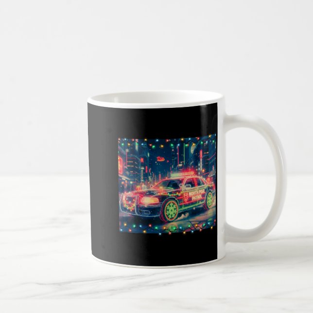 North Le Patrol Christmas Car Tee  Coffee Mug (Right)