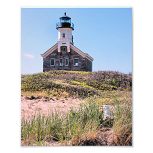 North Lighthouse, Block Island RI Photo Print