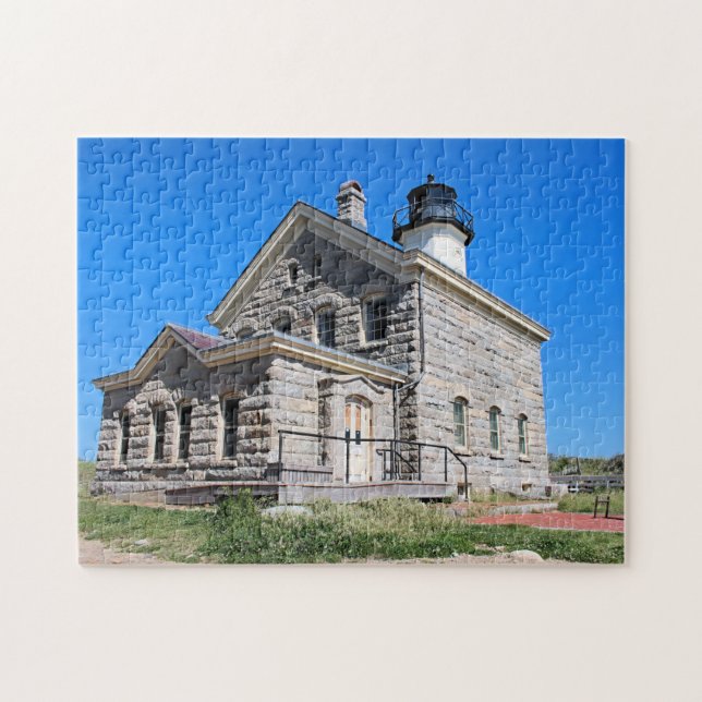 North Lighthouse, Block Island RI Puzzle (Horizontal)