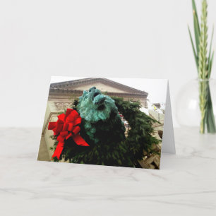 North Lion at the Art Institute of Chicago Holiday Card
