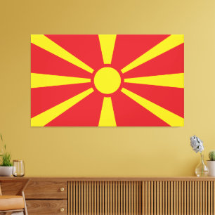 North Macedonia Canvas Print