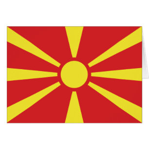 North Macedonia Flag
