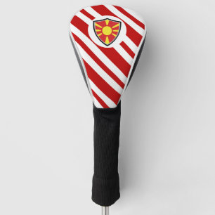 North Macedonia flag Golf Head Cover