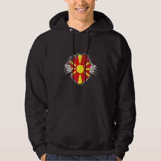 North Macedonia flag Hoodie