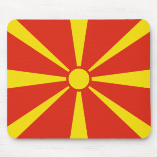 North Macedonia Flag Mousepad