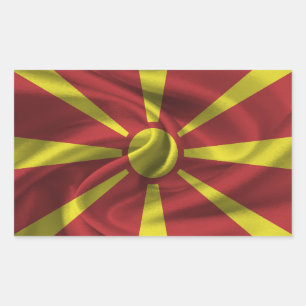 North Macedonia Flag Sticker