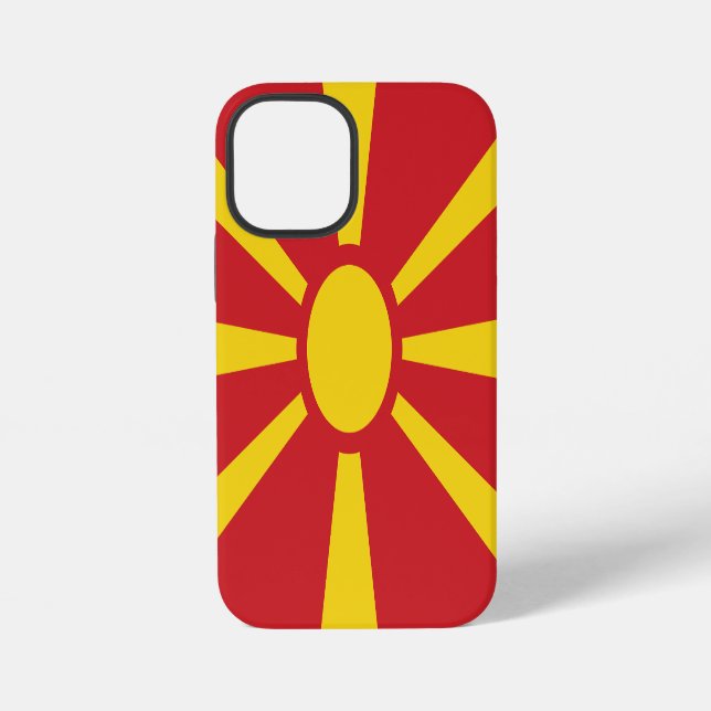 North Macedonia iPhone Case (Back)