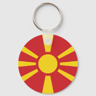 North Macedonia Keychain