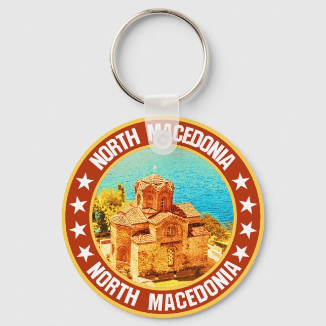 North Macedonia                                    Keychain (Front)