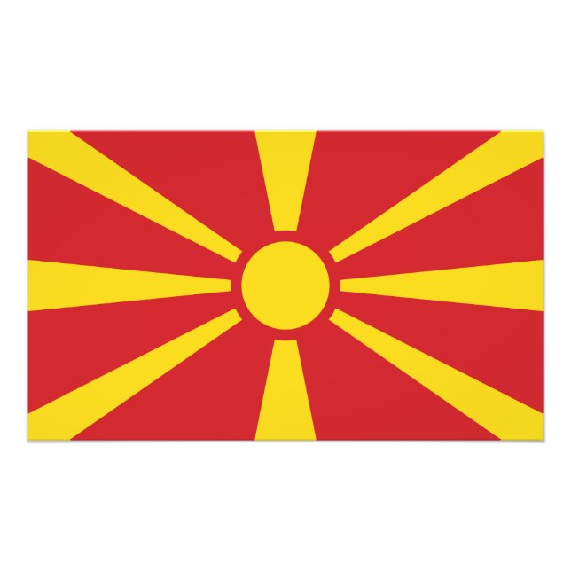 North Macedonia Photo Print (Front)