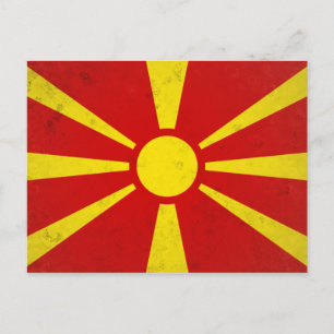 North Macedonia Postcard