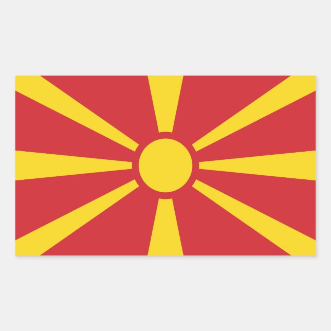 North Macedonia Sticker (Front)