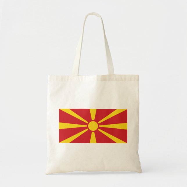 North Macedonia Tote Bag (Front)