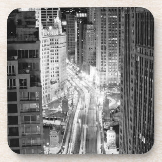 North Michigan Avenue in Chicago after winter Coaster