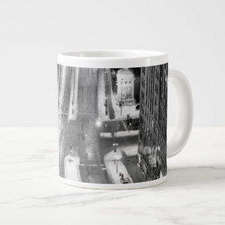 North Michigan Avenue in Chicago after winter Large Coffee Mug