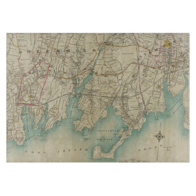 North New York City 7 Cutting Board (Front)