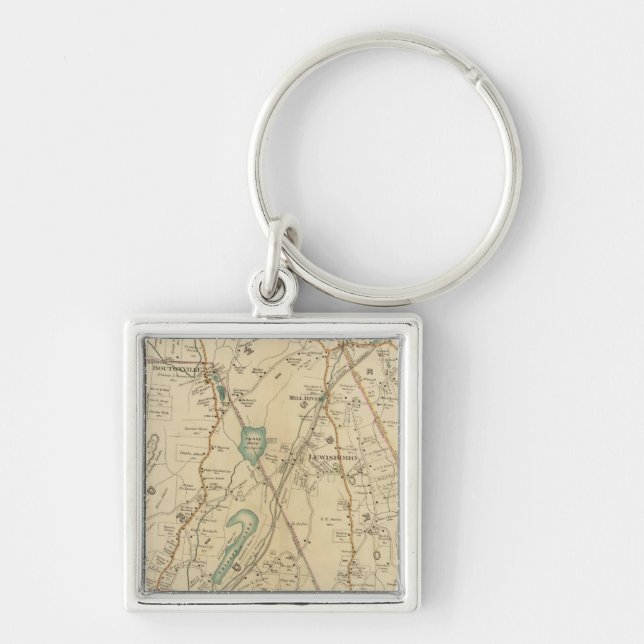 North New York City 7 Keychain (Front)