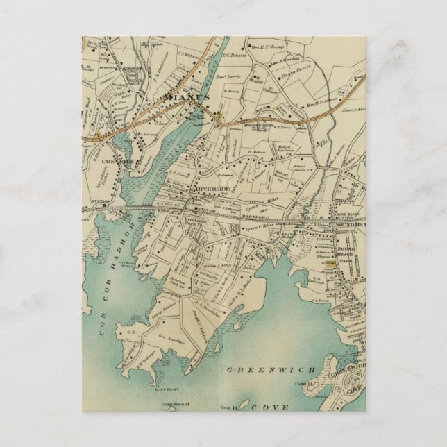 North New York City 7 Postcard (Front)