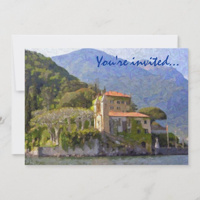 North of Italy Party Invitations (Front)