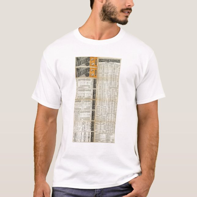 North of Louisville and Nashville Railroad T-Shirt (Front)