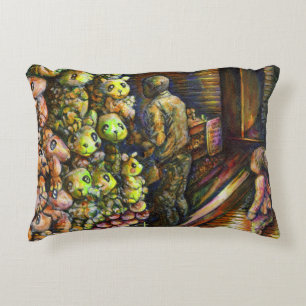 North of the Circus Accent Pillow