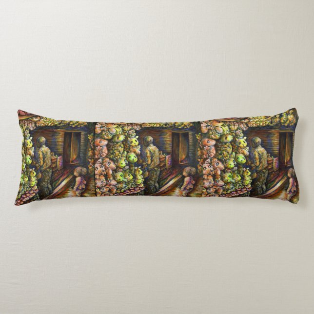 North of the Circus Body Pillow (Front)