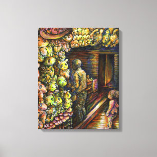 North of the Circus Canvas Print