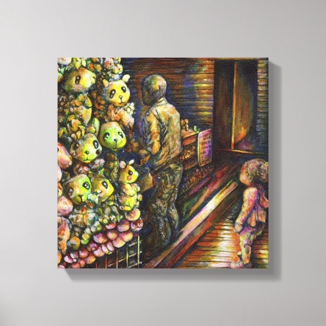 North of the Circus Canvas Print (Front)