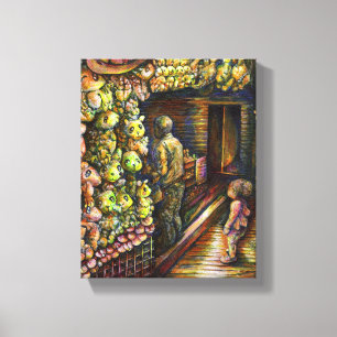North of the Circus Canvas Print
