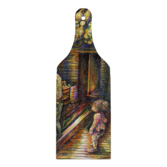 North of the Circus Cutting Board (Front)