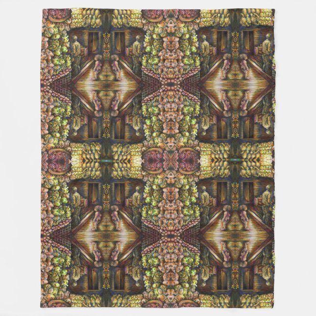 North of the Circus Fleece Blanket (Front)