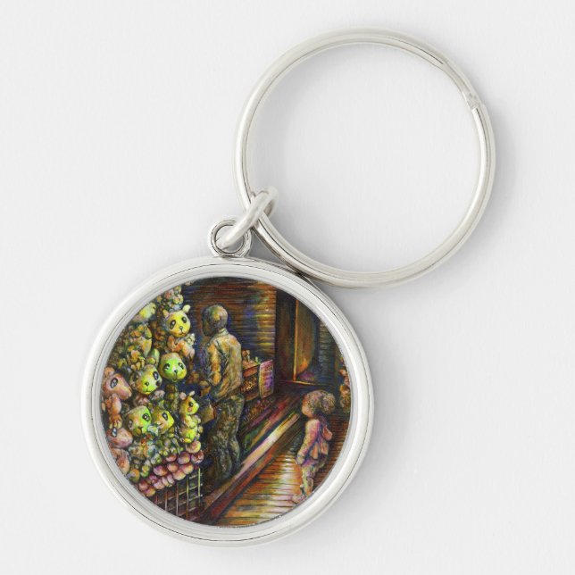 North of the Circus Keychain (Front)