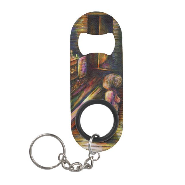 North of the Circus Keychain Bottle Opener (Front)