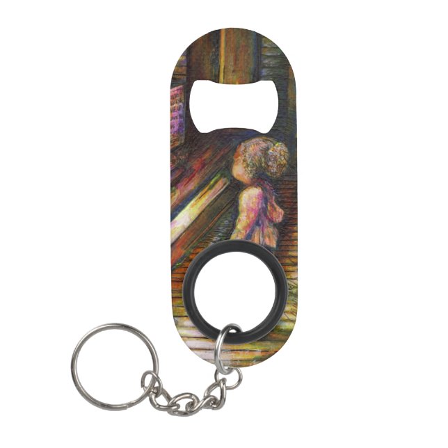 North of the Circus Keychain Bottle Opener (Front)