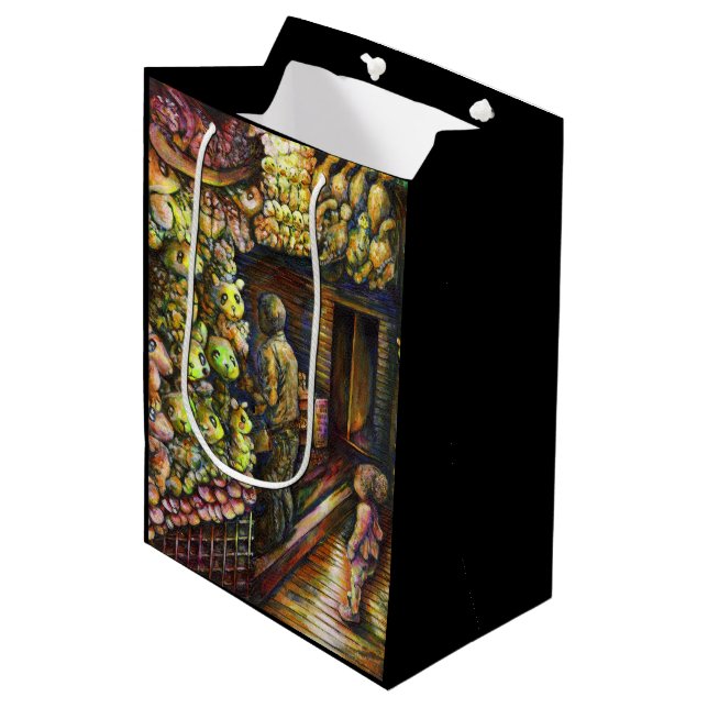 North of the Circus Medium Gift Bag (Front Angled)