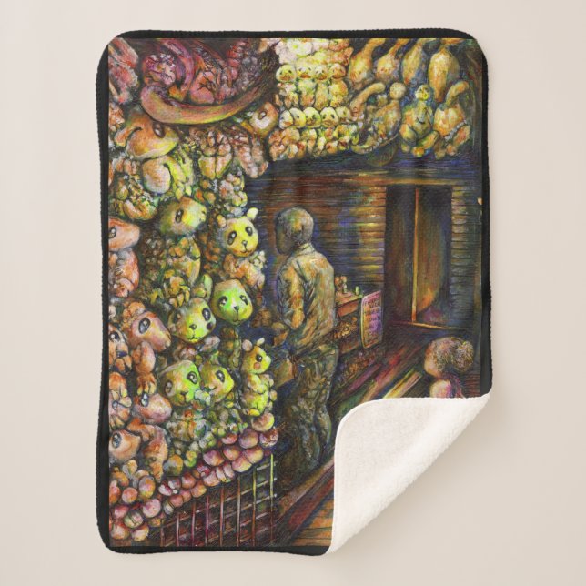 North of the Circus Sherpa Blanket (Front)