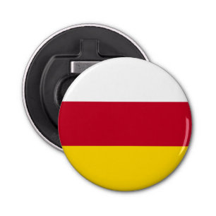 North Ossetia Flag Bottle Opener